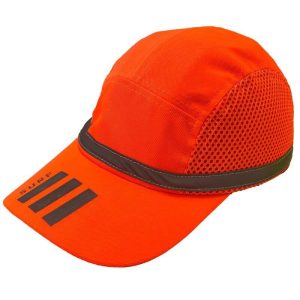 CASQUETE DE SEGURIDAD BUMP CAP HIGH VISION FLUOR NARANJO