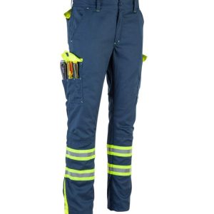 PANTALÓN CARGO GABARDINA BI-COLOR CON CINTA DÍA/NOCHE HOMBRE