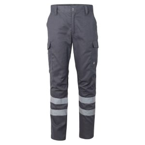 PANTALÓN CARGO GABARDINA CON CINTA HOMBRE