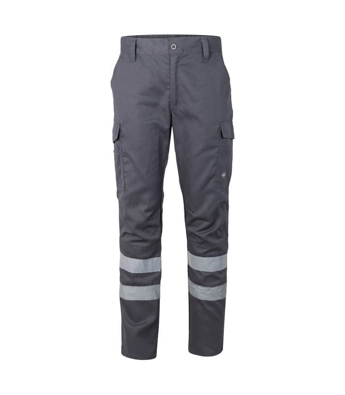 PANTALÓN CARGO GABARDINA CON CINTA HOMBRE